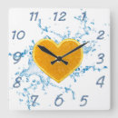 Buscar con sabor a fruta relojes de pared Rebanada