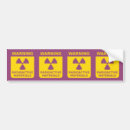 Buscar peligro pegatinas parachoque Radiactivo