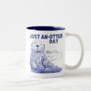 Buscar nutria de mar tazas Divertido