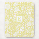 Buscar mano dibujada alfombrillas de raton Amarillo