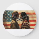 Buscar patriota relojes de pared 6 º estadía