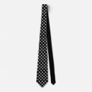 Buscar lunar blanco y negro corbatas Hombres