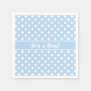 Buscar blanco servilletas Azul y blanco