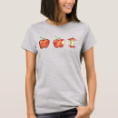 Buscar manzanas rojas camisetas Para todos
