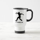 Buscar jugador de béisbol tazas Negro