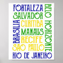 Buscar bandera del brasil posters Verde