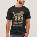 Buscar 30 años camisetas Nacido en 1994