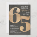 Buscar 65 años invitaciones Para él