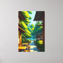 Buscar jardín japonés lienzos Árboles