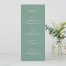 Buscar boda menus Elegante