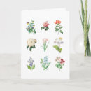 Buscar vintage botánico tarjetas Elegante