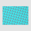 Buscar corazones azules papel de seda Moderno