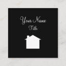 Buscar propiedad residencial tarjetas de visita Casa