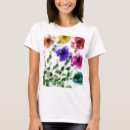 Buscar estampado de flores camisetas Para ella