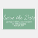 Buscar save the date rectangulares pegatinas Guardar la fecha