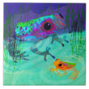 Buscar ranas azulejos Estanque