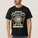 Buscar ministro camisetas Para él