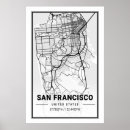 Buscar mapa de san francisco posters Moderno