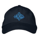 Buscar azul turquesa gorras Monograma