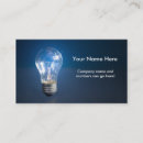 Buscar concepto tarjetas de visita Luz