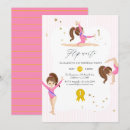 Buscar de la gimnasia invitaciones Rosa