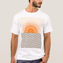 Buscar sol abstracto camisetas Amanecer