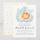 Buscar león invitaciones Acuarela