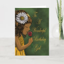Buscar chica afroamericano tarjetas Para ella