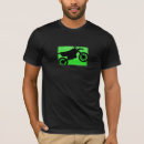 Buscar bici verde camisetas Motocicleta