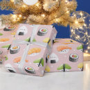 Buscar sushi papel de regalo Comida japonesa