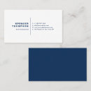 Buscar sans serif tarjetas de visita Profesional