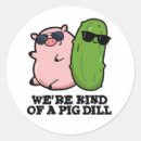 Buscar cerdos divertidos pegatinas General y unisex
