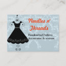 Buscar puntadas tarjetas de visita Moda