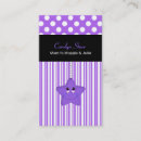 Buscar lunares y rayas tarjetas de visita Moda