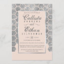 Buscar hexagonal invitaciones Invitados