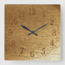 Buscar metal falso relojes de pared Latón