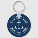 Buscar anchor llaveros Azul marino