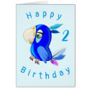 Buscar loro azul tarjetas Adorable