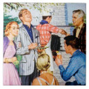 Buscar días de fiesta azulejos Retro