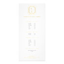 Buscar monogramas tarjetas publicitarias Elegante