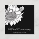 Buscar girasoles tarjetas de visita Para ella