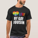 Buscar amo a mi primo camisetas Gay