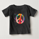 Buscar hippies bebe camisetas Colorido