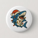 Buscar tiburones chapas Tiburón de navidad