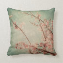 Buscar melocotón y verde cojines Vintage