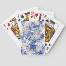 Buscar hecho a mano barajas de cartas Flores
