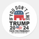 Buscar trompa pegatinas Demócrata