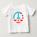 Buscar protesta bebe camisetas Símbolo de paz