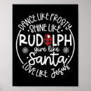 Buscar escarchado posters Navidad