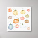 Buscar calabazas de otoño lienzos Parche de calabaza